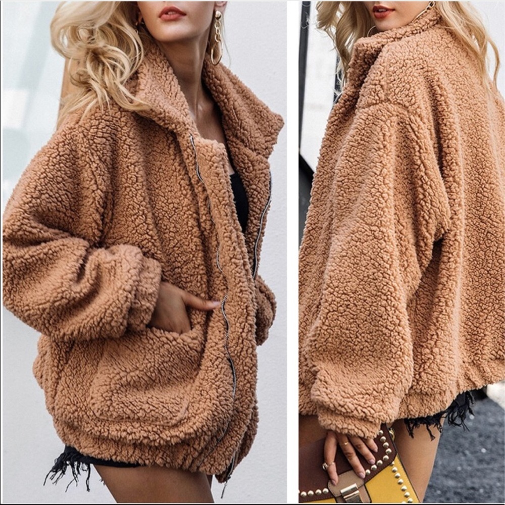 ✨LAST✨Luxurious Sherpa Jacket - Picture 5 of 8